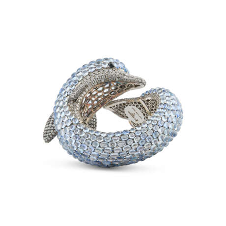 DE GRISOGONO BRACELET SAPHIRS ET DIAMANTS - photo 3
