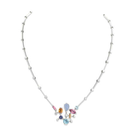 CARTIER PARURE PIERRES DE COULEUR ET DIAMANTS ‘MELO-MELO’ - photo 5