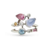 CARTIER PARURE PIERRES DE COULEUR ET DIAMANTS ‘MELO-MELO’ - photo 7