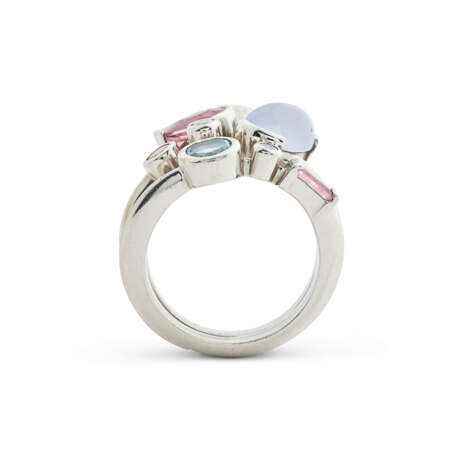 CARTIER PARURE PIERRES DE COULEUR ET DIAMANTS ‘MELO-MELO’ - photo 8