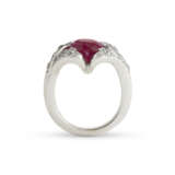 BAGUE RUBIS ET DIAMANTS - photo 3