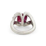 BAGUE RUBIS ET DIAMANTS - photo 4