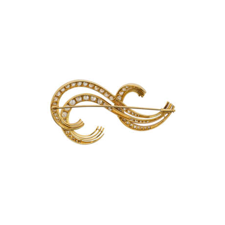 NO RESERVE - BROCHE DIAMANTS - фото 2