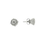 PAIRE DE BOUCLE D'OREILLES DIAMANTS - Foto 2