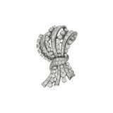 NO RESERVE - BOUCHERON BROCHE DIAMANTS - Foto 1