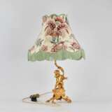 Pair of Putti table lamps Gilded bronze Neorococo Early 20th century - photo 3