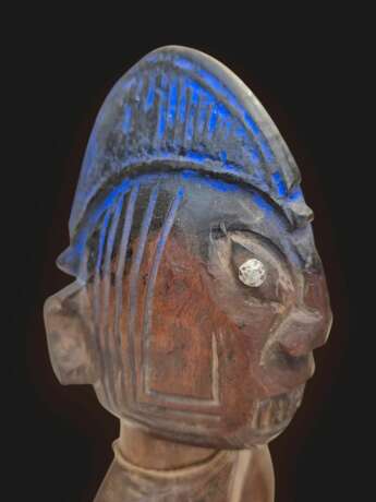 Ibedji Statuette &ndash; Yoruba Culture Nigeria circa 1930 (20th century) Лакированное дерево 20th century г. - фото 6