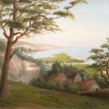 Schwarz, Otto (1852 Braunsberg-1927 Königsberg) "Schwarzort", Öl/ Mp., sign. u.r., das Bild war Teil der Sonderausstellung Nidden und stammt aus einer Privatsammlung, 37,5x49 cm, Rahmen (Kunstakademie Königberg… - photo 1