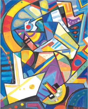 Eckhardt, Wolfgang (1935 geb. in Leipzig) "Kühlungsborner Hafen", Öl/Hf., monogr. und dat. 2009 u.r., rücks. betitelt und signiert, 78,5x58,5 cm, Rahmen (Nach einem Musikstuduim und Arbeit als Berufsmusiker beg… - Foto 1