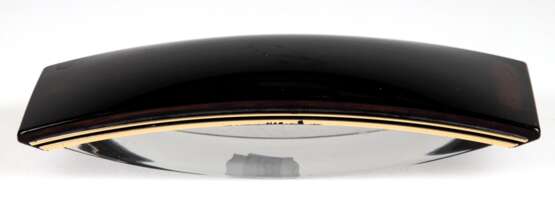 Montblanc-Löschwiege, Meisterstück, Korpus in Schwarz/Gold und transparenter Wiege, min. Gebrauchspuren, L. 20 cm - Foto 1