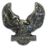 Reklameschild "Harley Davidson", Steinguß, wetterfest, 45x45x6 cm - фото 1