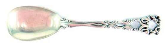 Sahnelöffel, 800er Silber, punziert, ca. 68 g, durchbrochener Griff, L. 20 cm - photo 1