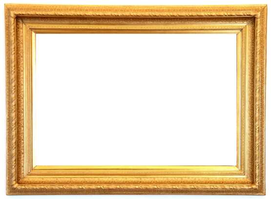 Großer Spiegel im Prunkrahmen, neu gefaßt, Spiegel 60x89 cm, ges. 84x115 cm - photo 1