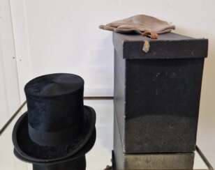 Antique cylinder in original box