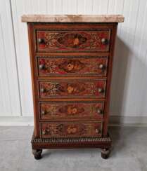 Boulle-style chest of drawers