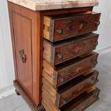 Boulle-style chest of drawers Marble Boulle Mid-20th century - photo 4