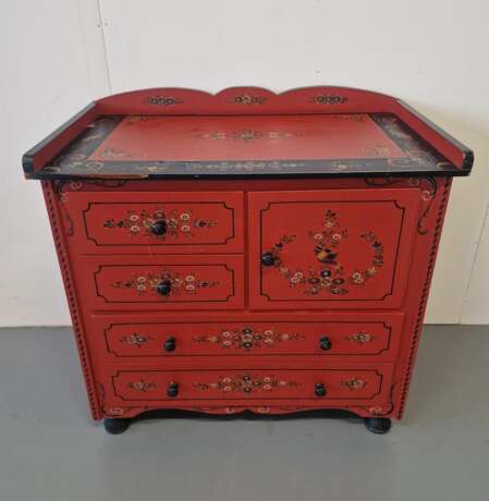 Chest of drawers - cabinet Wood Romanticism Early 20th century - photo 1