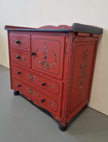 Chest of drawers - cabinet Wood Romanticism Early 20th century - photo 5