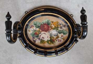 Antique towel rack