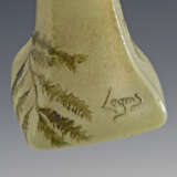 Soliflore-Vase mit Mimosendekor, LEGRAS - Foto 4