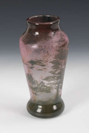Vase mit Landschaftsdekor, BENDOR. - Foto 1