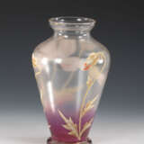 Jugendstil-Vase mit Mohnblütendekor. - Foto 2