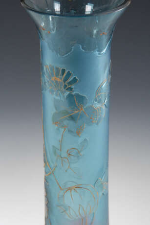 Jugendstil-Vase mit Ätzdekor. - Foto 2