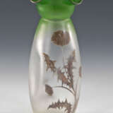 Vase mit Löwenzahndekor, CARL GOLDBERG. - Foto 1