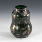 Vase mit Silberbemalung, CARL GOLDBERG. - photo 1