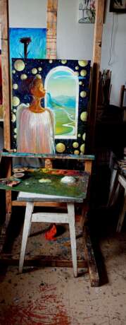 My Space . Oil on canvas Surrealism Romanticism Ukraine 2025 - photo 4