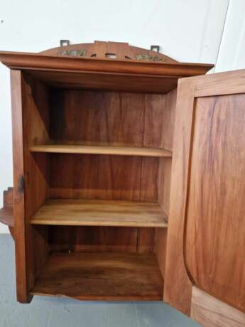 Art deco style wall cabinet Mahogany Early 20th century - photo 5