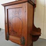 Art deco style wall cabinet Mahogany Early 20th century - photo 8