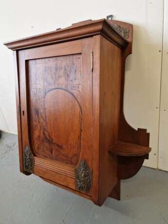 Art deco style wall cabinet Mahogany Early 20th century - photo 8