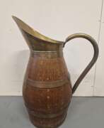 Overview. Large oak jug