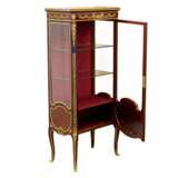 Showcase in mahogany and gilded bronze in Sormani style. France 19th century. Mahogany and Gilded bronze mercury Late 19th century - photo 3