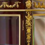Showcase in mahogany and gilded bronze in Sormani style. France 19th century. Mahogany and Gilded bronze mercury Late 19th century - photo 8
