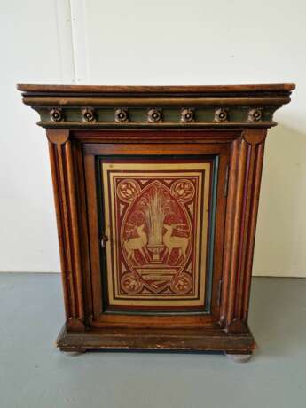 Antique small cabinet Wood Antiquity Early 19th century - photo 1