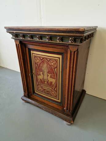 Antique small cabinet Wood Antiquity Early 19th century - photo 6