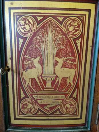 Antique small cabinet Wood Antiquity Early 19th century - photo 7