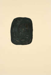 Lucio Fontana. Concetto Spaziale (Noir avec trous extérieurs)