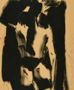 Encre indienne. Luciano Castelli. SW Rückenakt