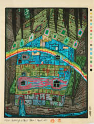Friedensreich Hundertwasser. River under the Roof