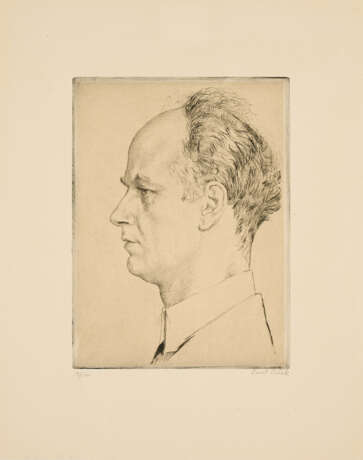 Emil Orlik. Konvolut aus 2 Radierungen - photo 4