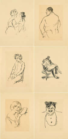 Emil Orlik. Konvolut von 9 Lithografien - photo 1