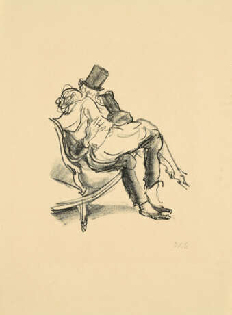 Emil Orlik. Konvolut von 9 Lithografien - photo 5
