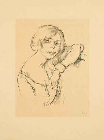 Emil Orlik. Konvolut von 9 Lithografien - photo 6