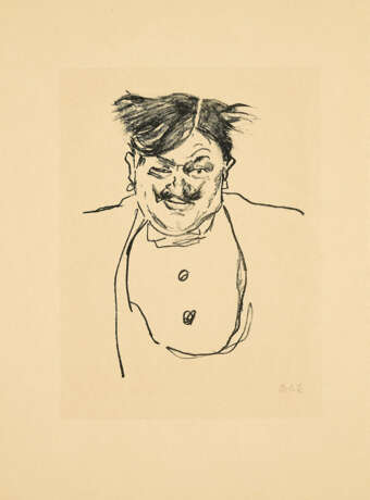 Emil Orlik. Konvolut von 9 Lithografien - photo 7