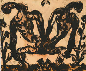 Georg Herold. Piktografisches Alphabet (Junges Paar)