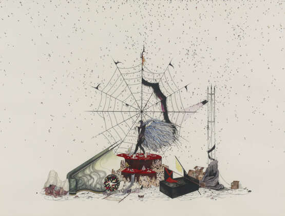 Jen Ray. Ohne Titel (Chain Stage) - Foto 1