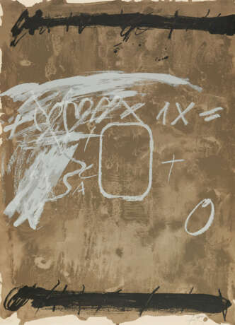 Antoni Tàpies. Ohne Tiel (Aus: Berlin-Suite) - photo 1